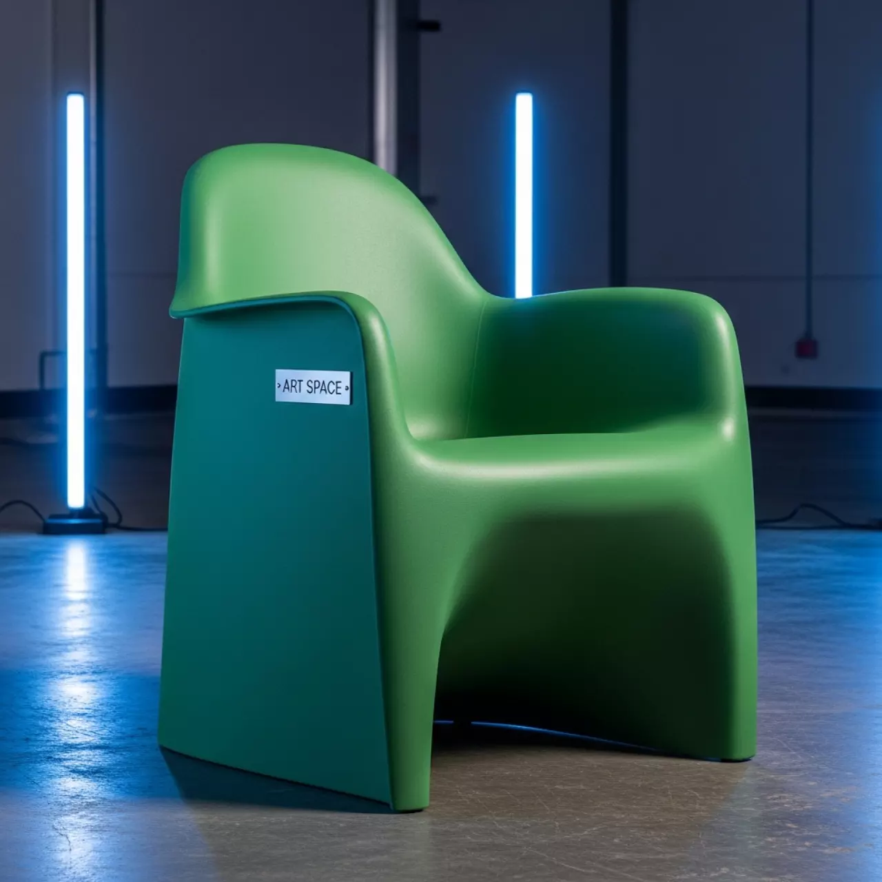 Аренда Кресло Trill Armchair пластиковое агава в ледовой арене «Шайба» — ART SPACE