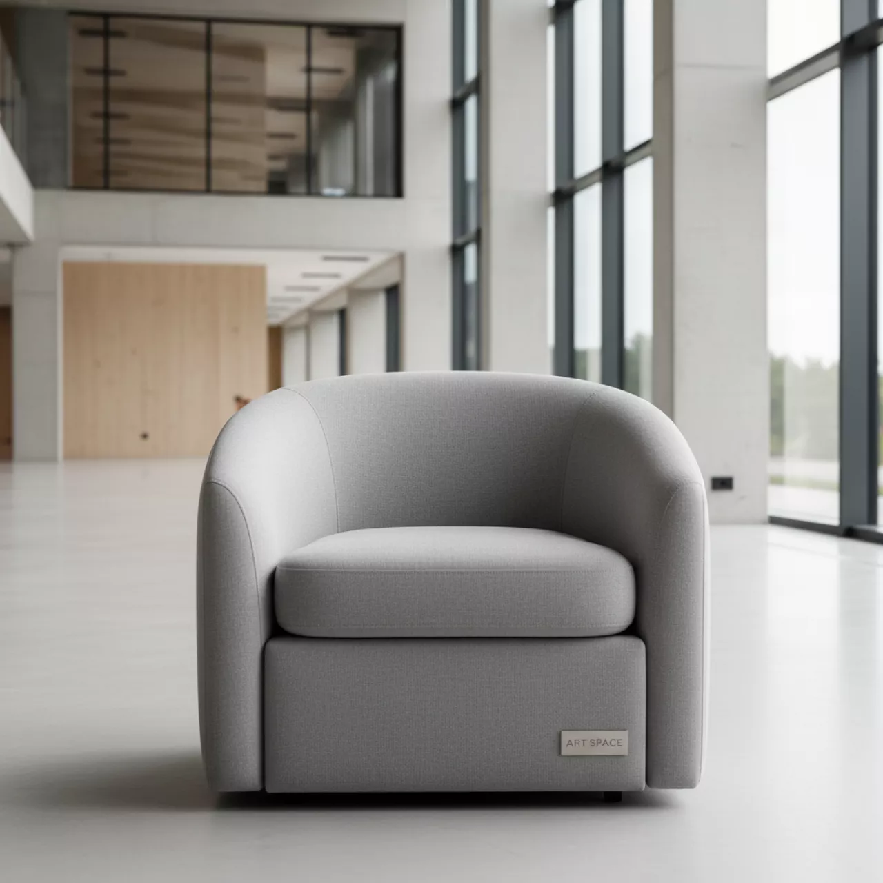 Аренда Кресло Tullsta серое в Skypark Sochi — ART SPACE