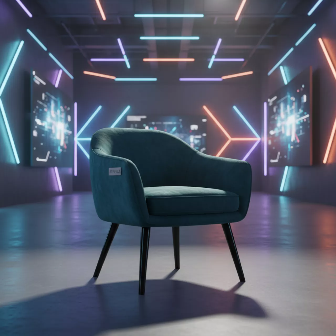 Аренда Кресло Тусон велюр Velutto 44 ножки бук под лак в МФК «Горный» — ART SPACE