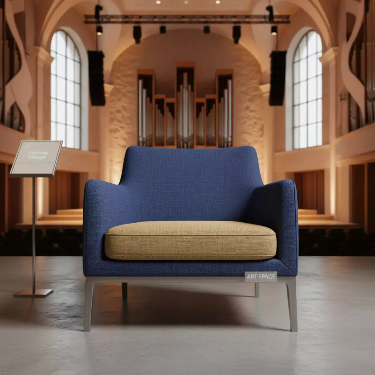 Аренда Кресло Twin в Зале органной и камерной музыки — ART SPACE