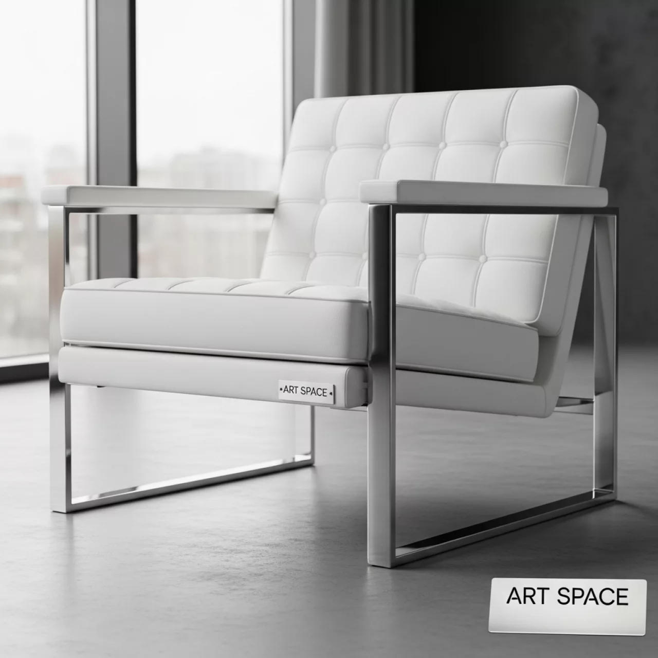 Аренда Кресло Urban White белое на Имеретинской набережной — ART SPACE