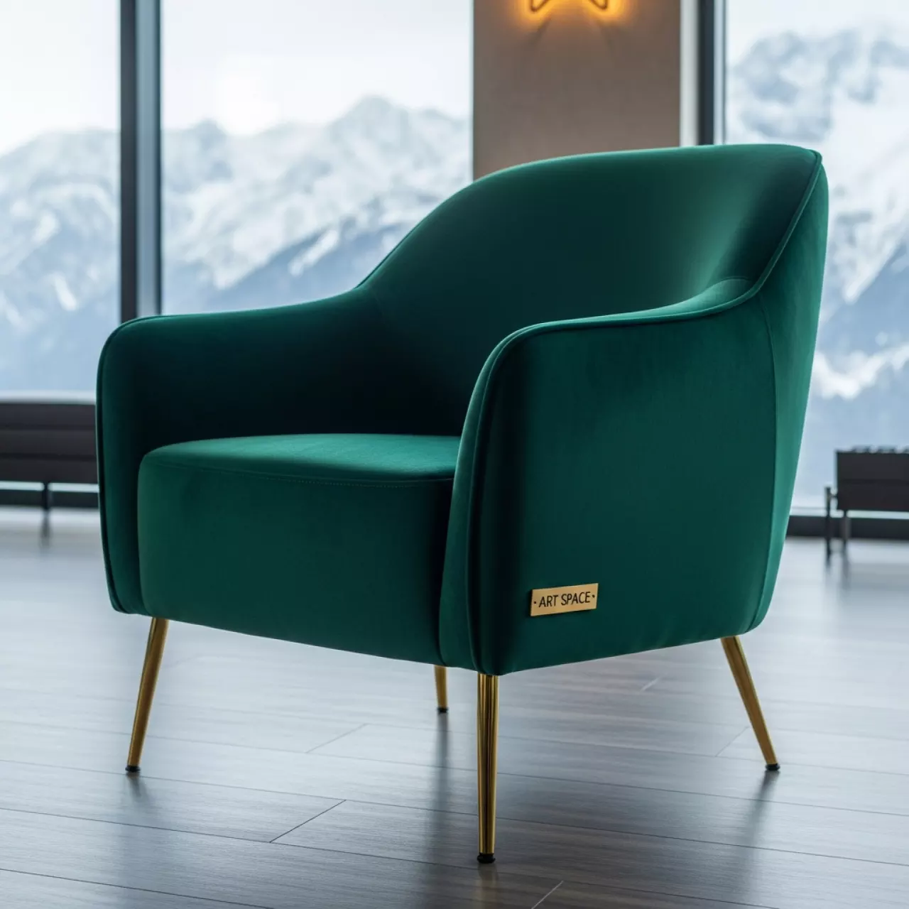 Аренда Кресло зеленое в Поляна 1389 Отель и Спа — ART SPACE