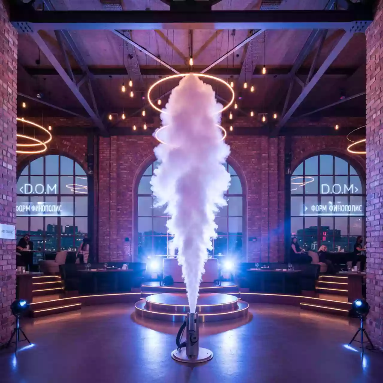 Аренда Крио эффект ручной или криогенная пушка в ресторане «D.O.M» — ART SPACE