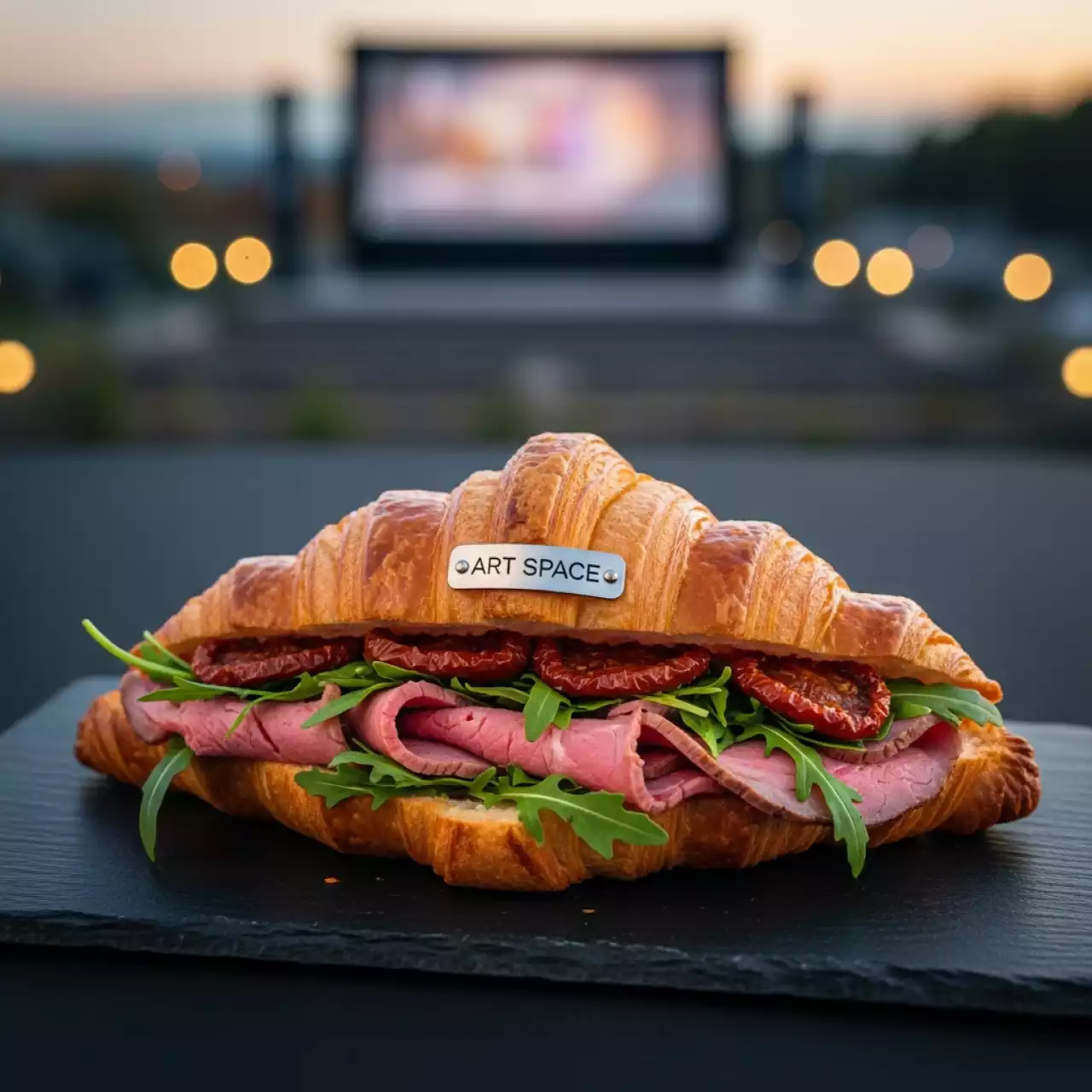 Аренда Круассан с ростбифом в пляжном комплексе VinoGrad — ART SPACE
