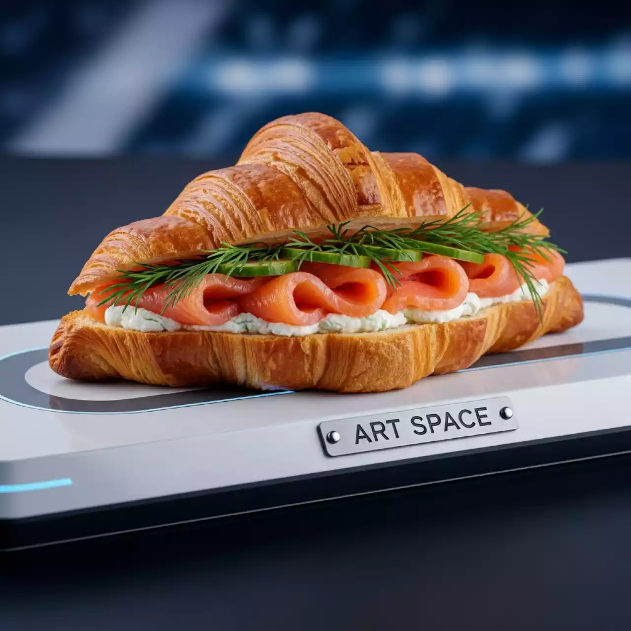 Аренда Круассан с сёмгой в VK Stadium Sirius — ART SPACE