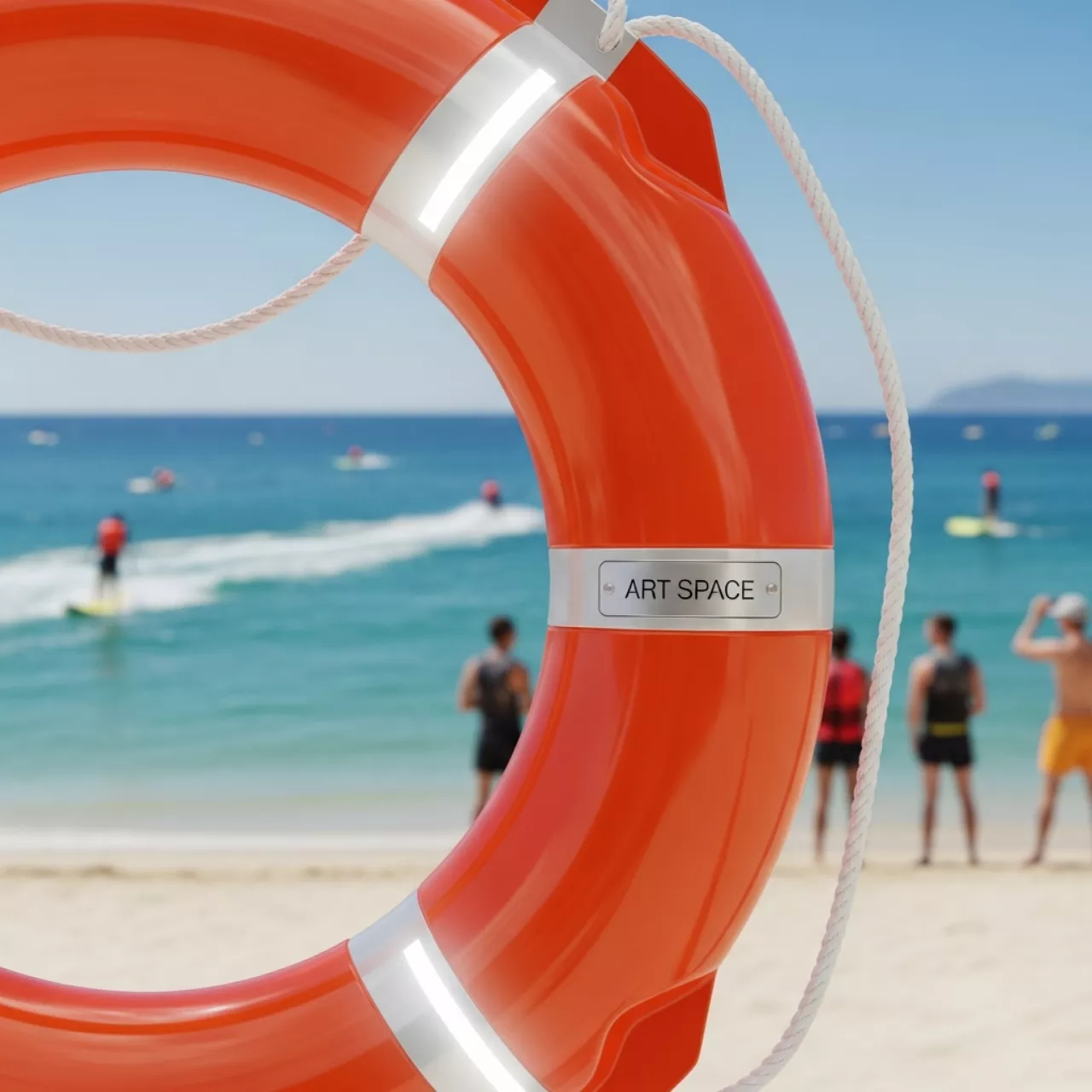 Аренда Круг спасательный на пляже «Ривьера» — ART SPACE