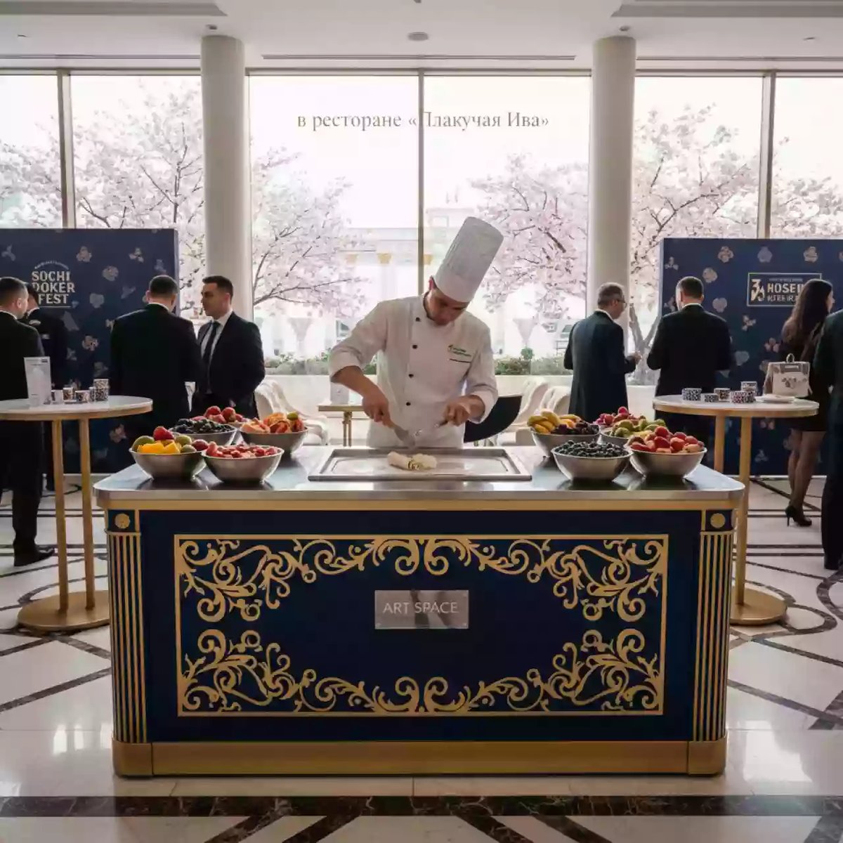 Аренда Крути топчи в ресторане «Плакучая Ива» — ART SPACE