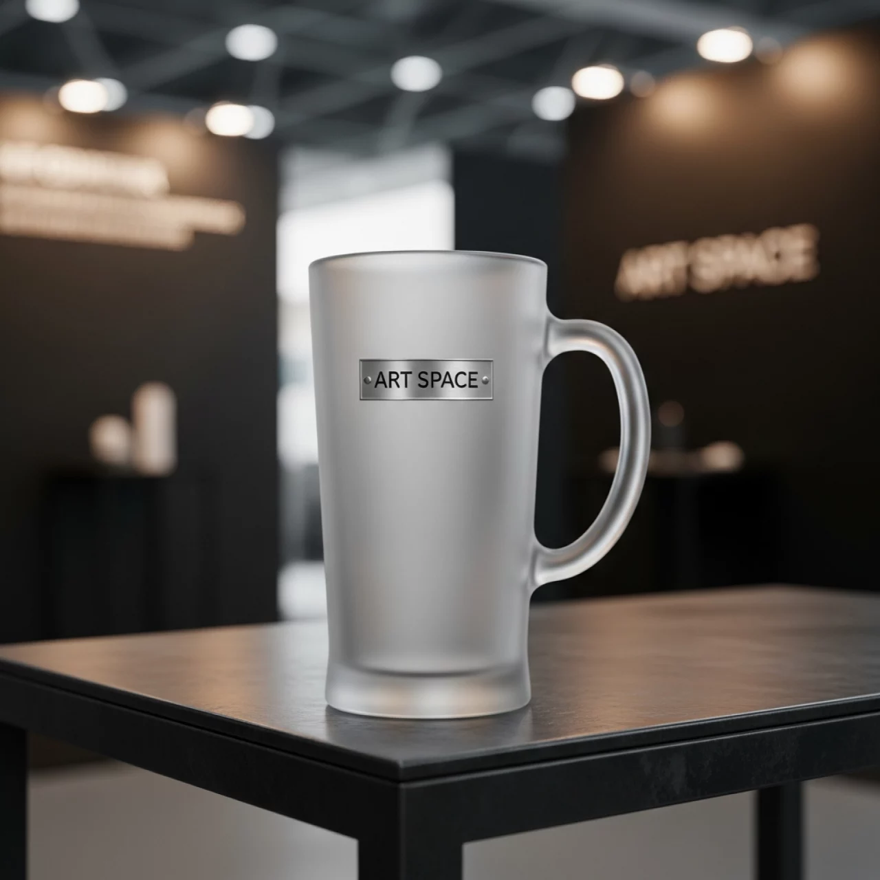 Аренда Кружка для сублимации стеклянная матовая пивная в Mantera Supreme — ART SPACE