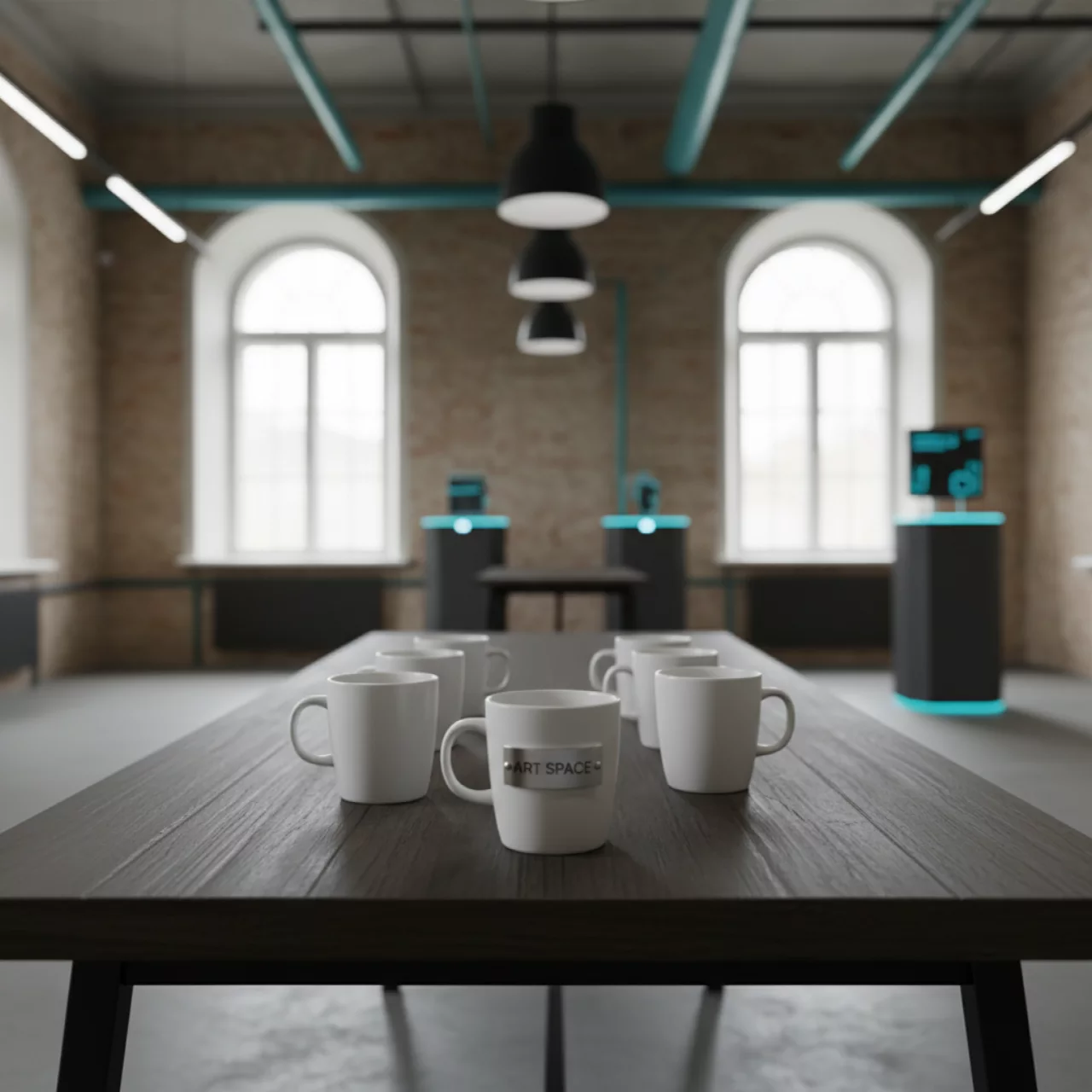 Аренда Кружка Molti фарфор белая в усадьбе Голицына — ART SPACE