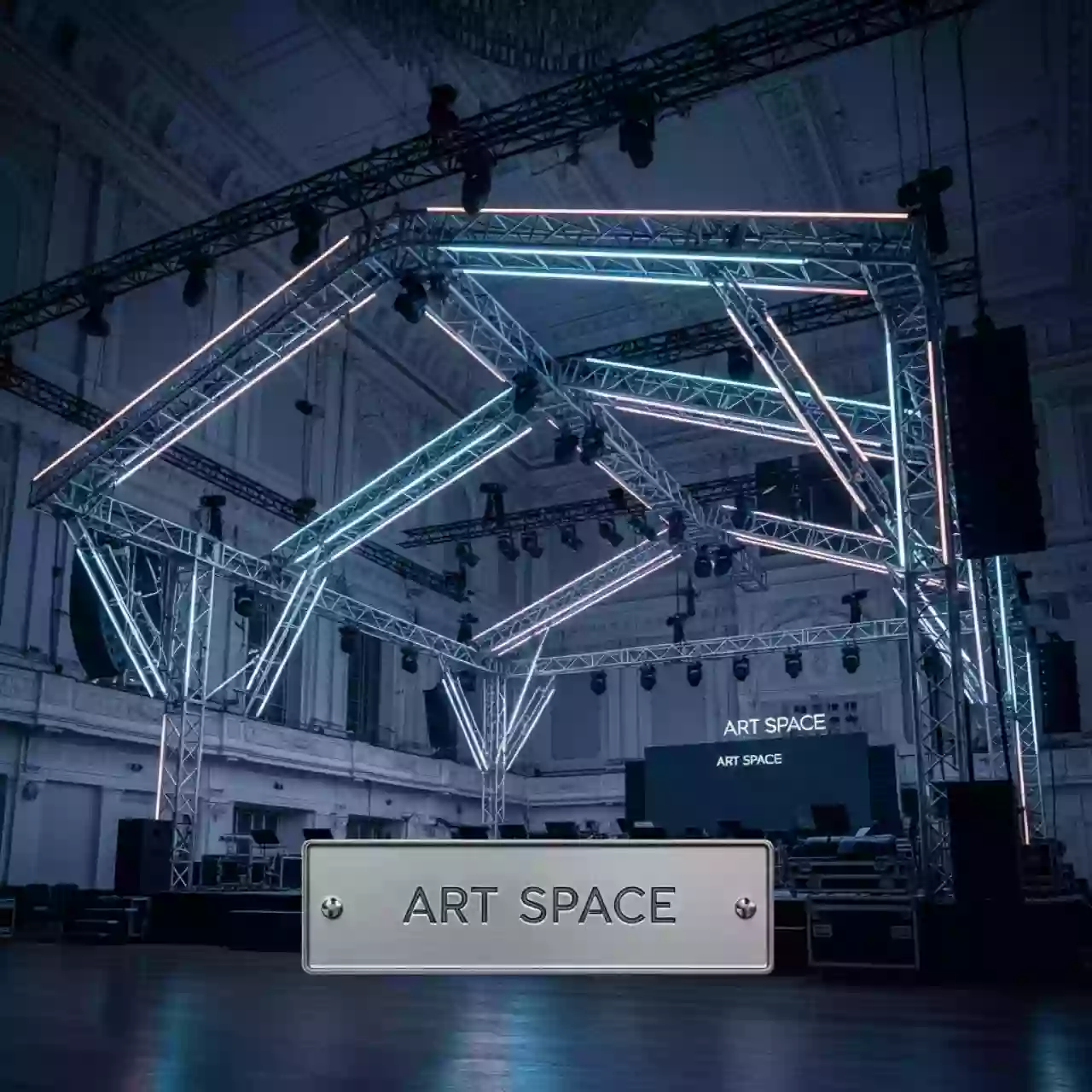 Аренда Крыша двускатная граунда Prolyte 20х14 м в Зале органной и камерной музыки — ART SPACE