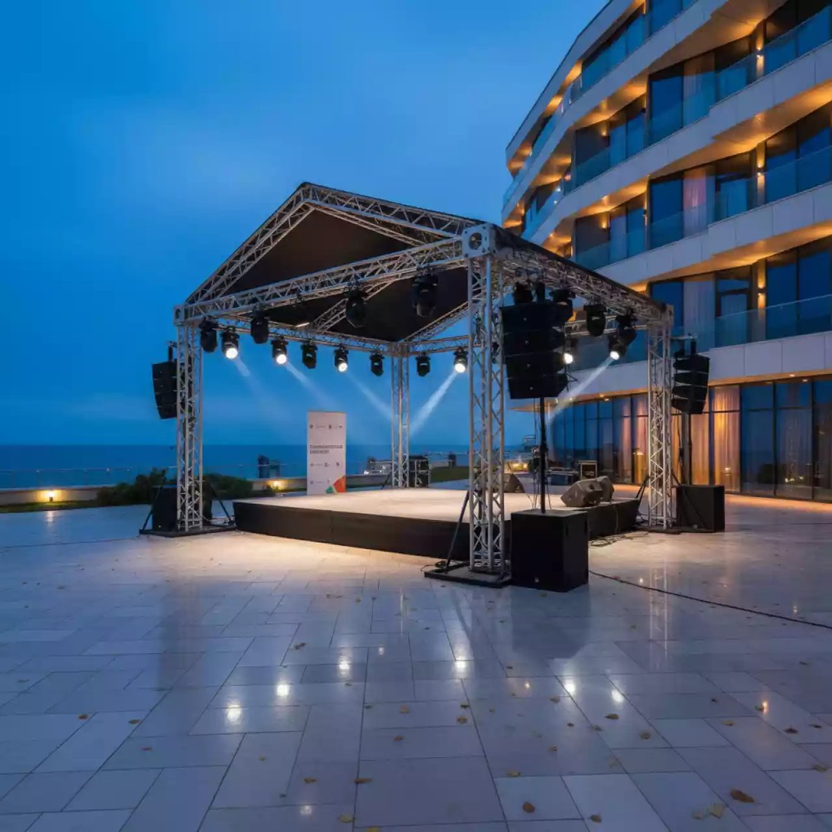 Аренда Крыша двускатная малая Prolyte MPT в Sport Inn Hotel & Wellness — ART SPACE