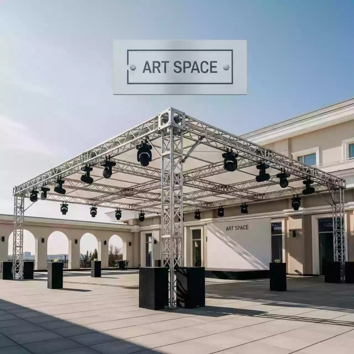 Аренда Крыша временная граунд 7х5 метров в Imeretinskiy Hotel — ART SPACE