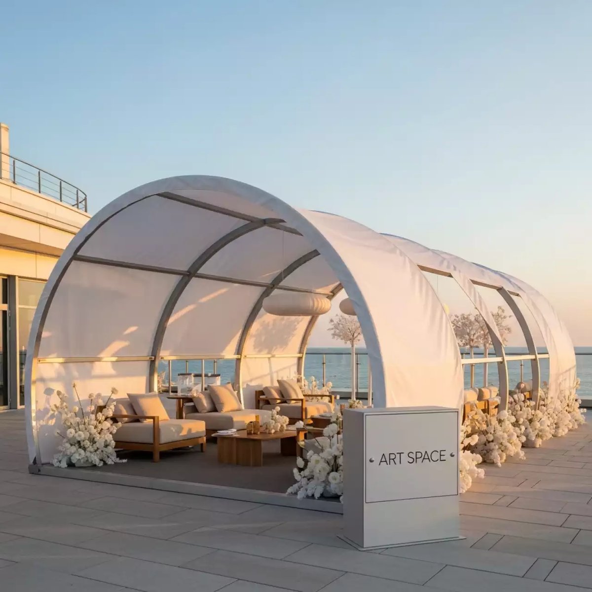 Аренда Крыши тоннельные в Pullman Sochi Centre — ART SPACE