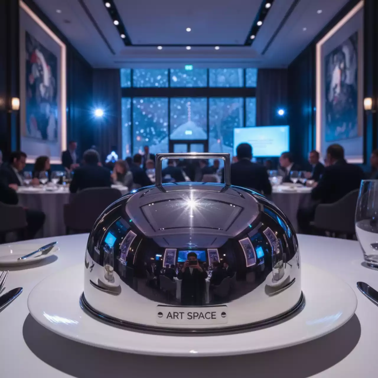 Аренда Крышка для блюда 28 см в ресторане «Brunello» — ART SPACE