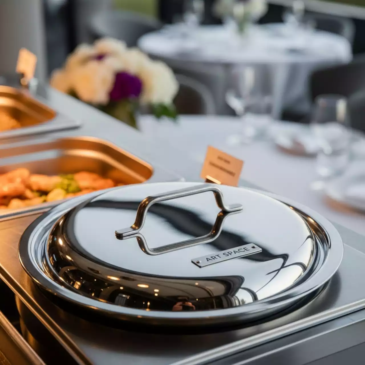 Аренда Крышка для гастроемкости 1 3 металл в ресторане «Баран-Рапан» — ART SPACE