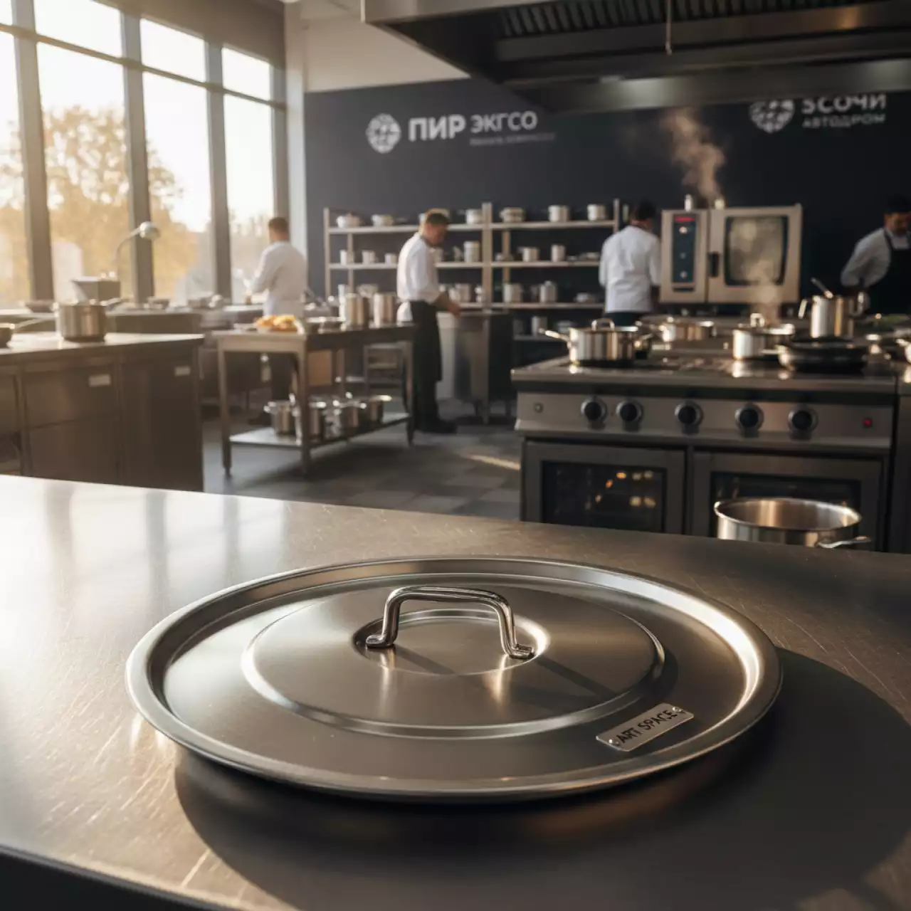 Аренда Крышка для гастроемкости GN 1.3 с ручкой 325х176 мм на Сочи Автодроме — ART SPACE