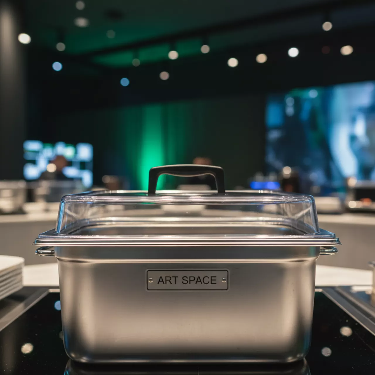 Аренда Крышка для гастроёмкости GN 2 1 с ручкой 654х530 мм в Green Flow Hotel — ART SPACE