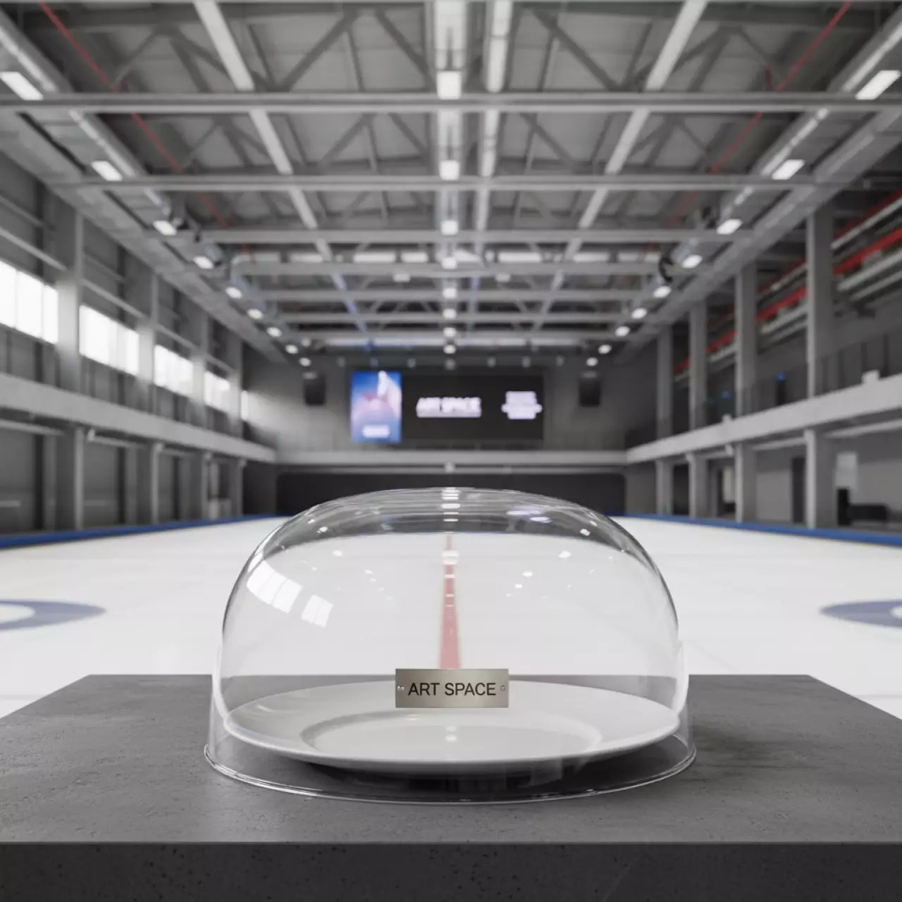 Аренда Крышка для тарелок пластиковая 280х67 мм в Керлинговом центре «Ледяной куб» — ART SPACE