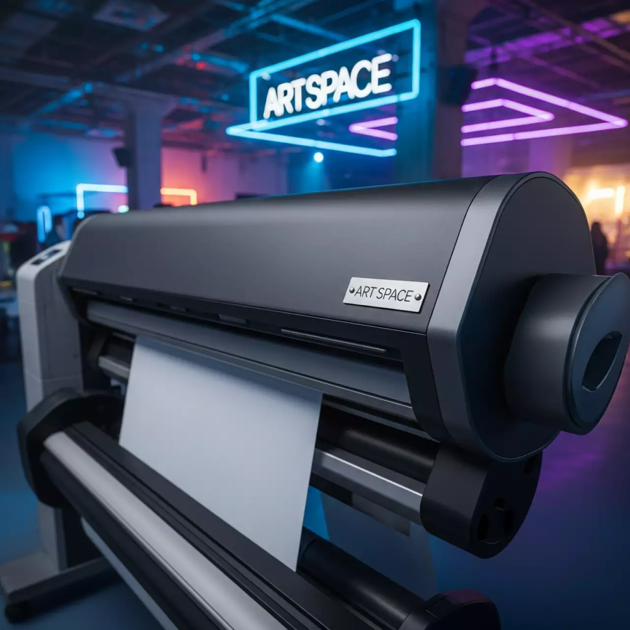 Аренда Крышка рулона HP Roll Cover DesignJet T200 T600 в ледовой арене «Шайба» — ART SPACE