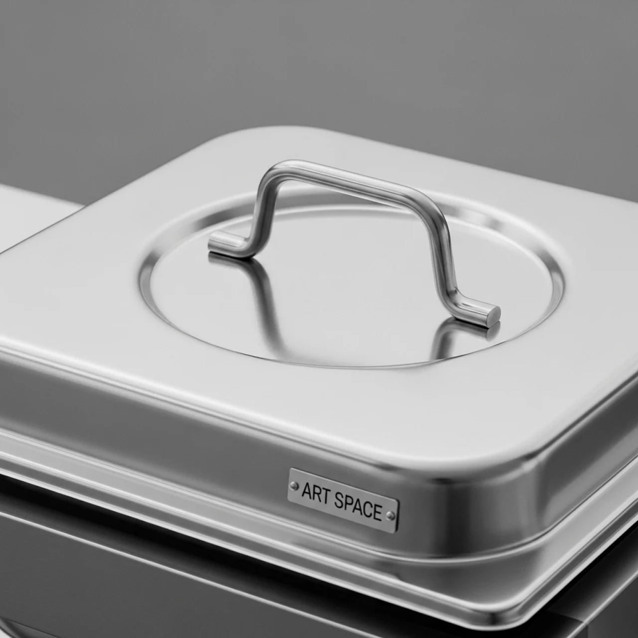 Аренда Крышки для гастроемкости GN 2 3 с ручкой 353х327 мм на пляже «Мандарин» — ART SPACE