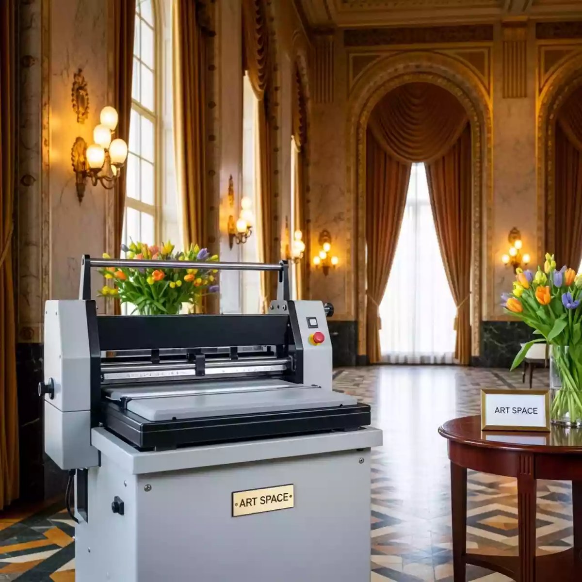 Аренда Крышкоделательный аппарат Bemini CM 03 холодный клей в Зимнем театре — ART SPACE