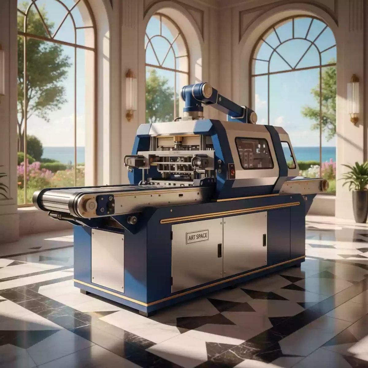 Аренда Крышкоделательный аппарат Hateco Razor в санатории «Русь» — ART SPACE