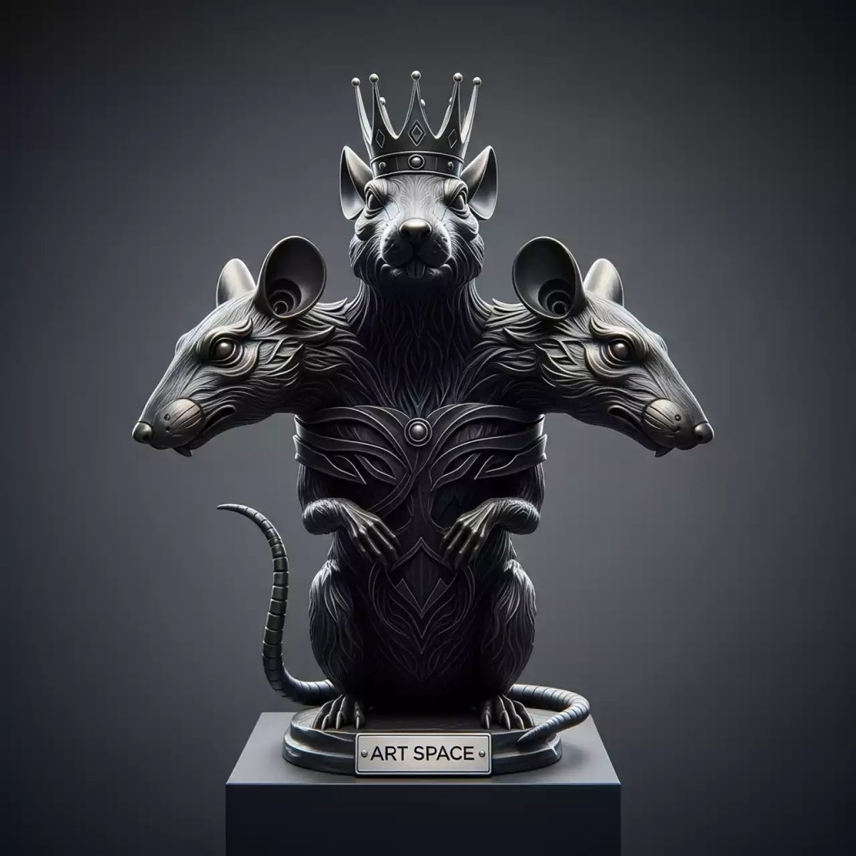 Аренда Крысиный король трехглавый в Маринс Парк Отеле — ART SPACE