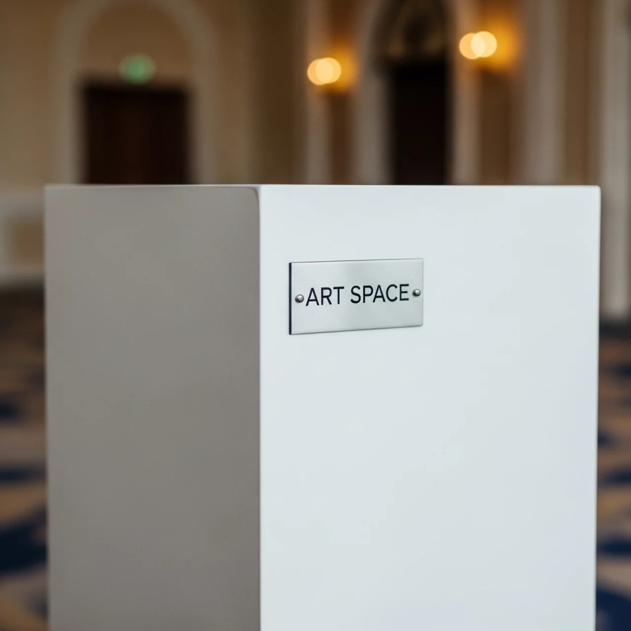 Аренда Куб декоративный белый в отеле Hyatt Regency Sochi — ART SPACE