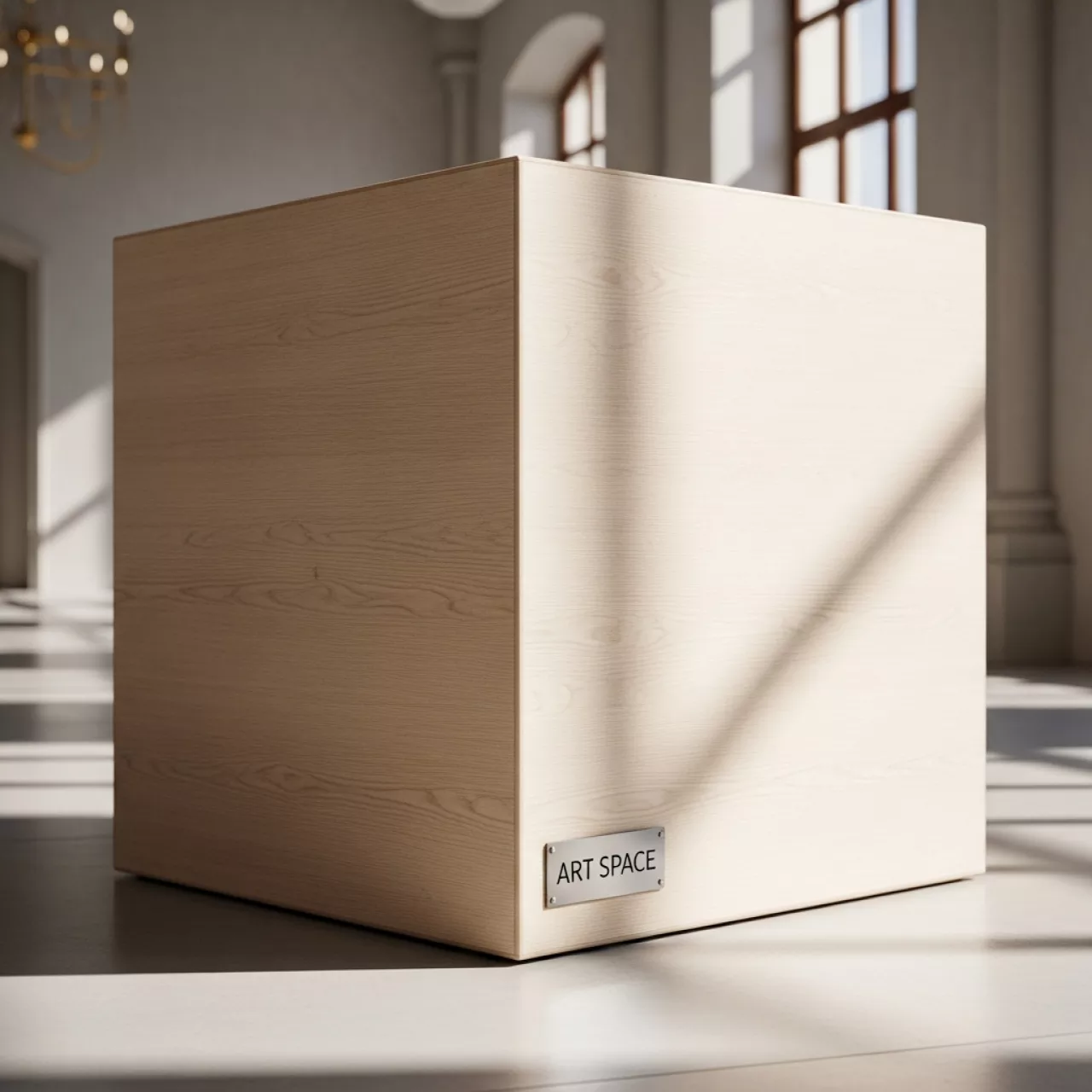 Аренда Куб деревянный 1 метр в отеле «Богатырь» — ART SPACE