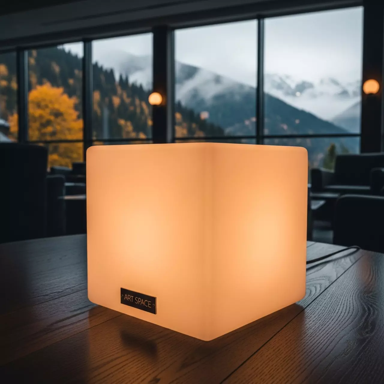 Аренда Куб LED 40 см в Sochi Marriott Krasnaya Polyana — ART SPACE