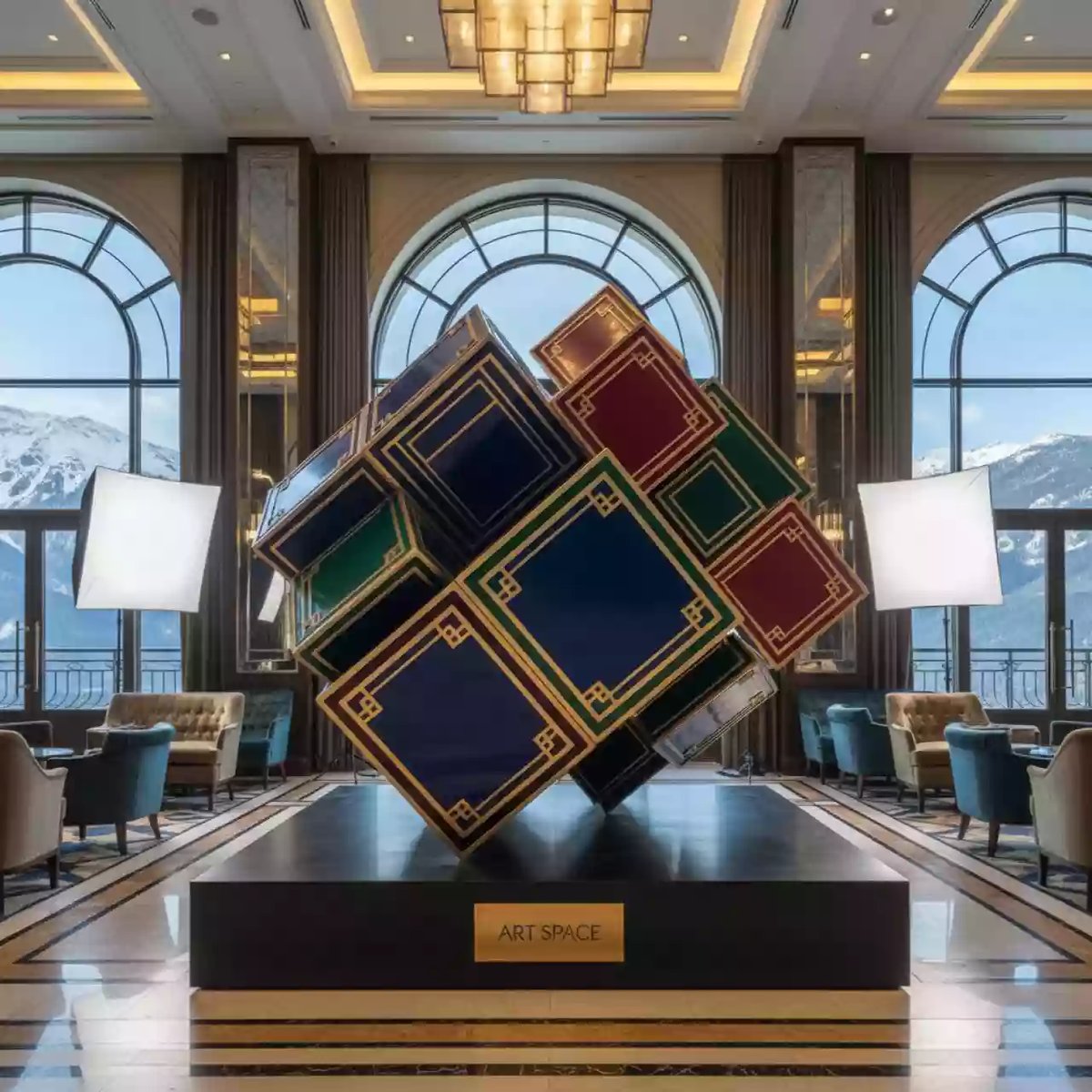 Аренда Куб Перекати в Golden Tulip Rosa Khutor — ART SPACE