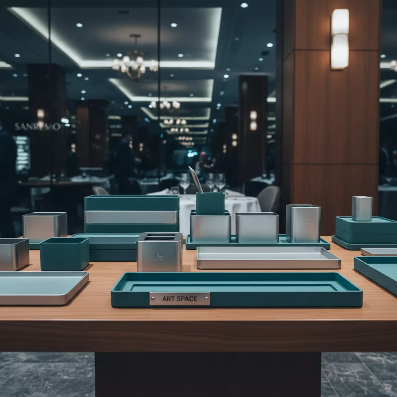 Аренда Кухонные органайзеры и подносы в ресторане «Sanremo» — ART SPACE