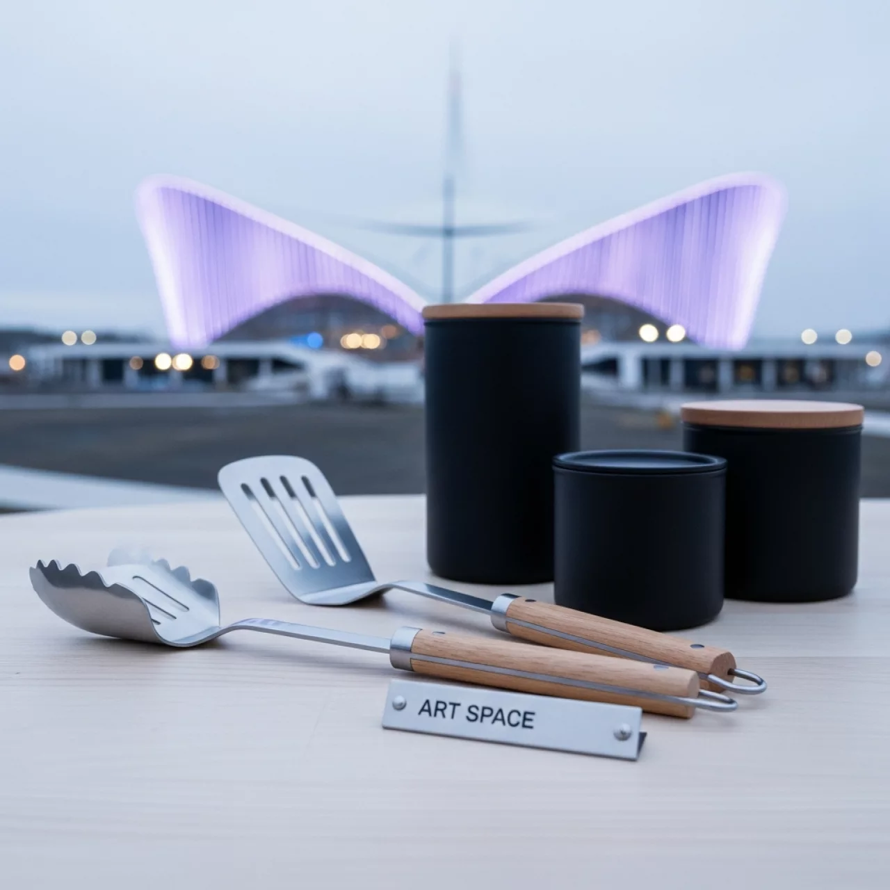 Аренда Кухонные приборы и аксессуары в ледовом дворце «Роза Хутор» — ART SPACE