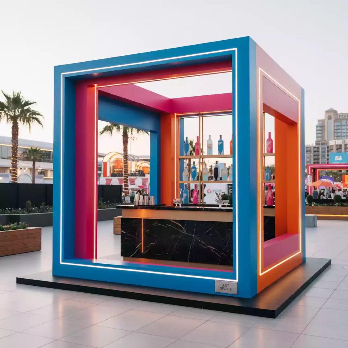 Аренда Кукольный бар в отеле «Богатырь» — ART SPACE