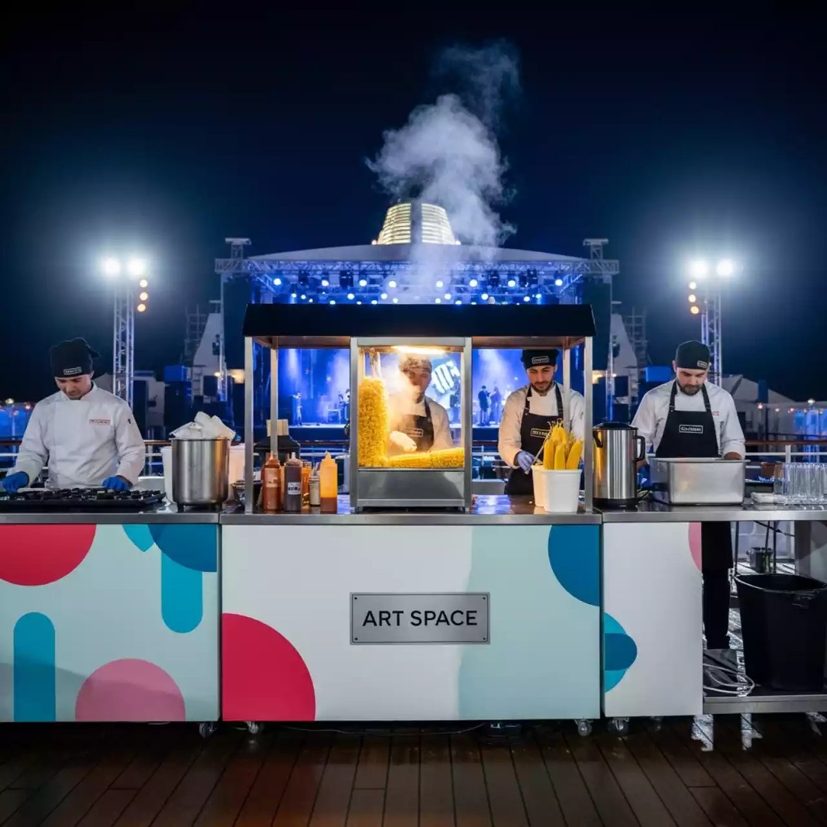 Аренда Кукуруза мастер класс на теплоходе «Дагомыс» — ART SPACE