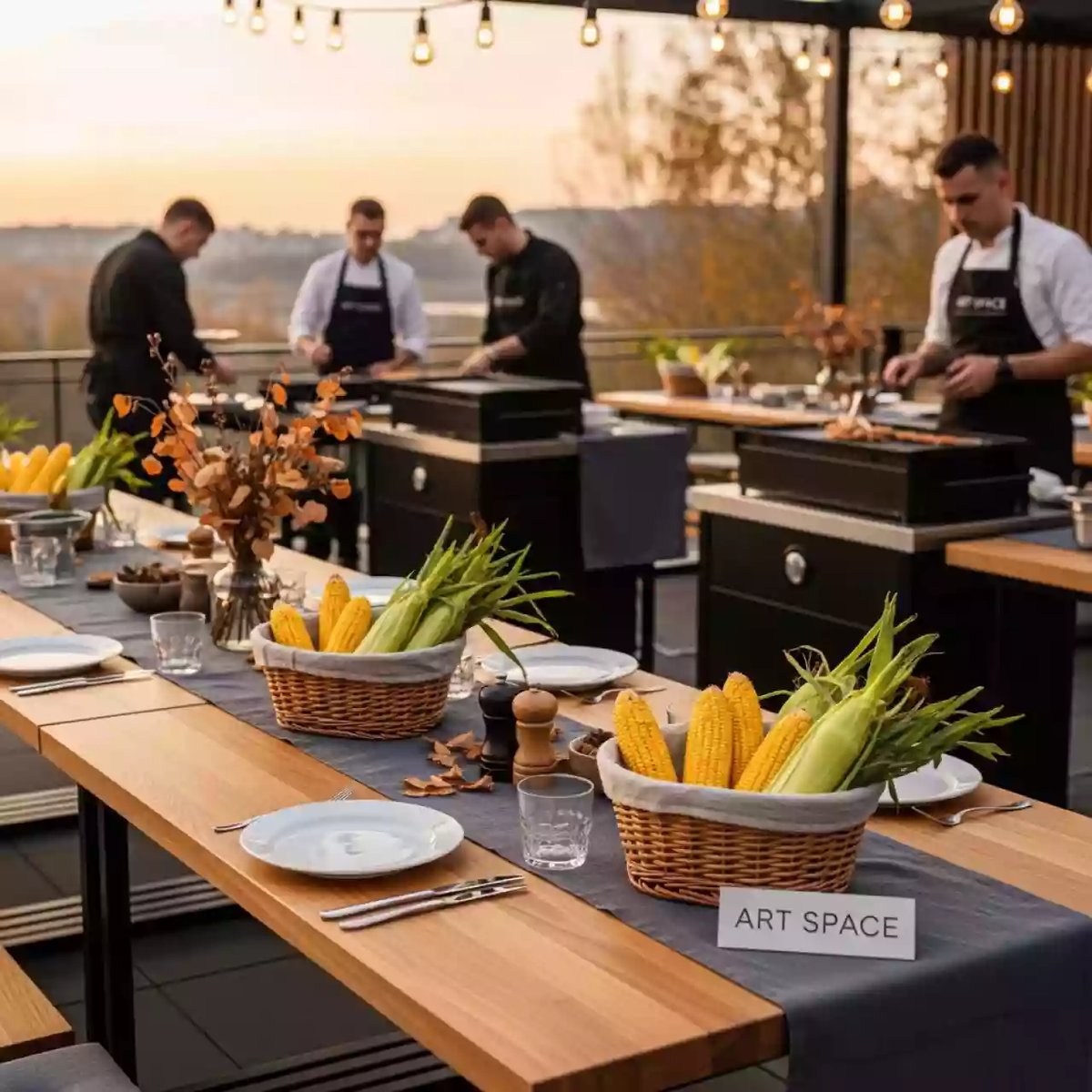 Аренда Кукуруза мастер класс по приготовлению в Alpha Sirius — ART SPACE