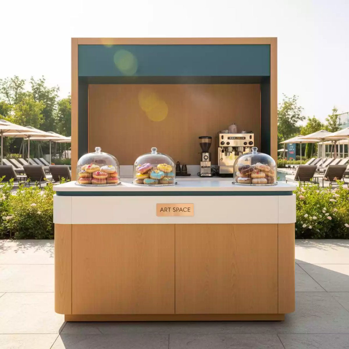 Аренда Кулинарная станция 'Какао с донатом' в Sport Inn Hotel & Wellness — ART SPACE