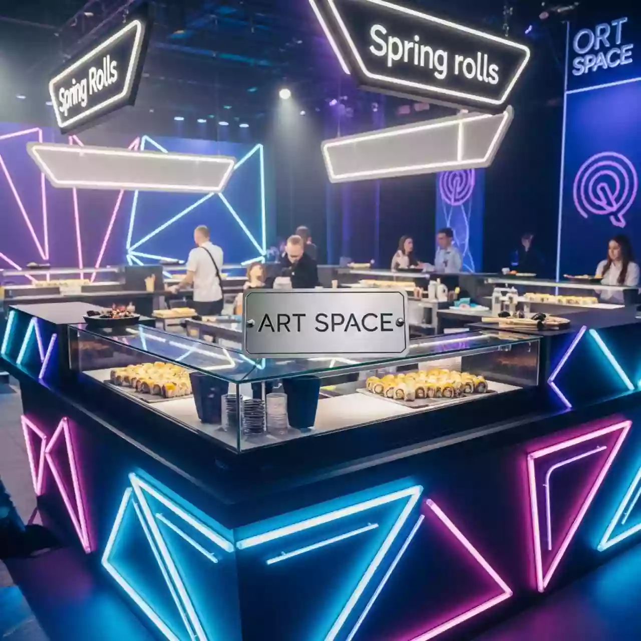 Аренда Кулинарная станция "Спринг роллы" в ОКЦ «Галактика» — ART SPACE