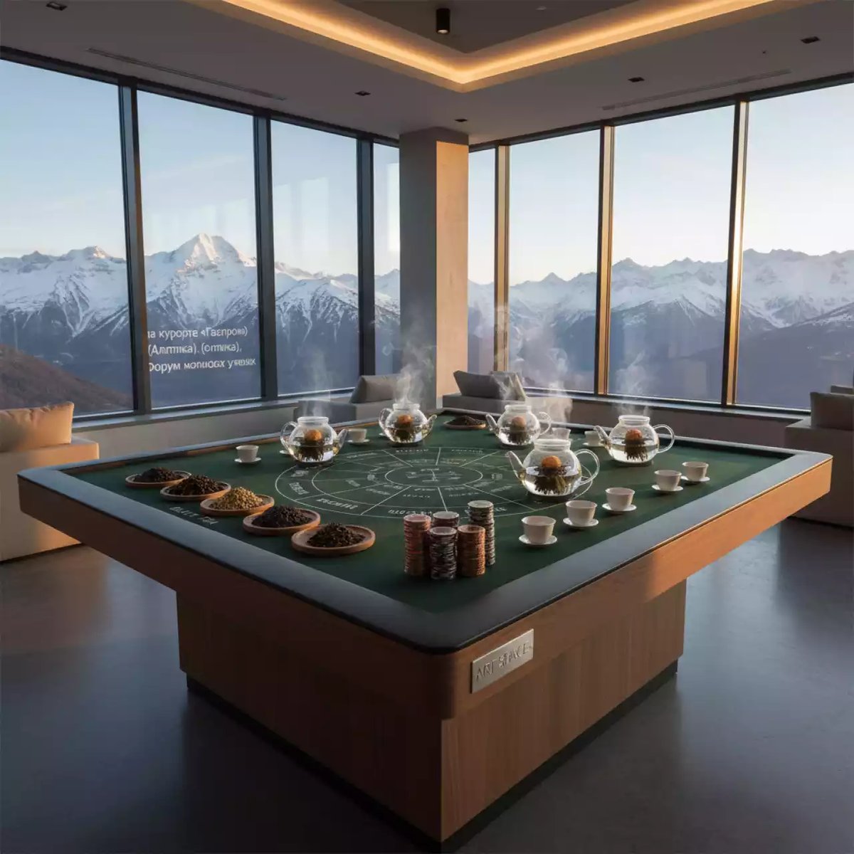 Аренда Кулинарное казино чайное на курорте «Газпром» (Альпика) — ART SPACE