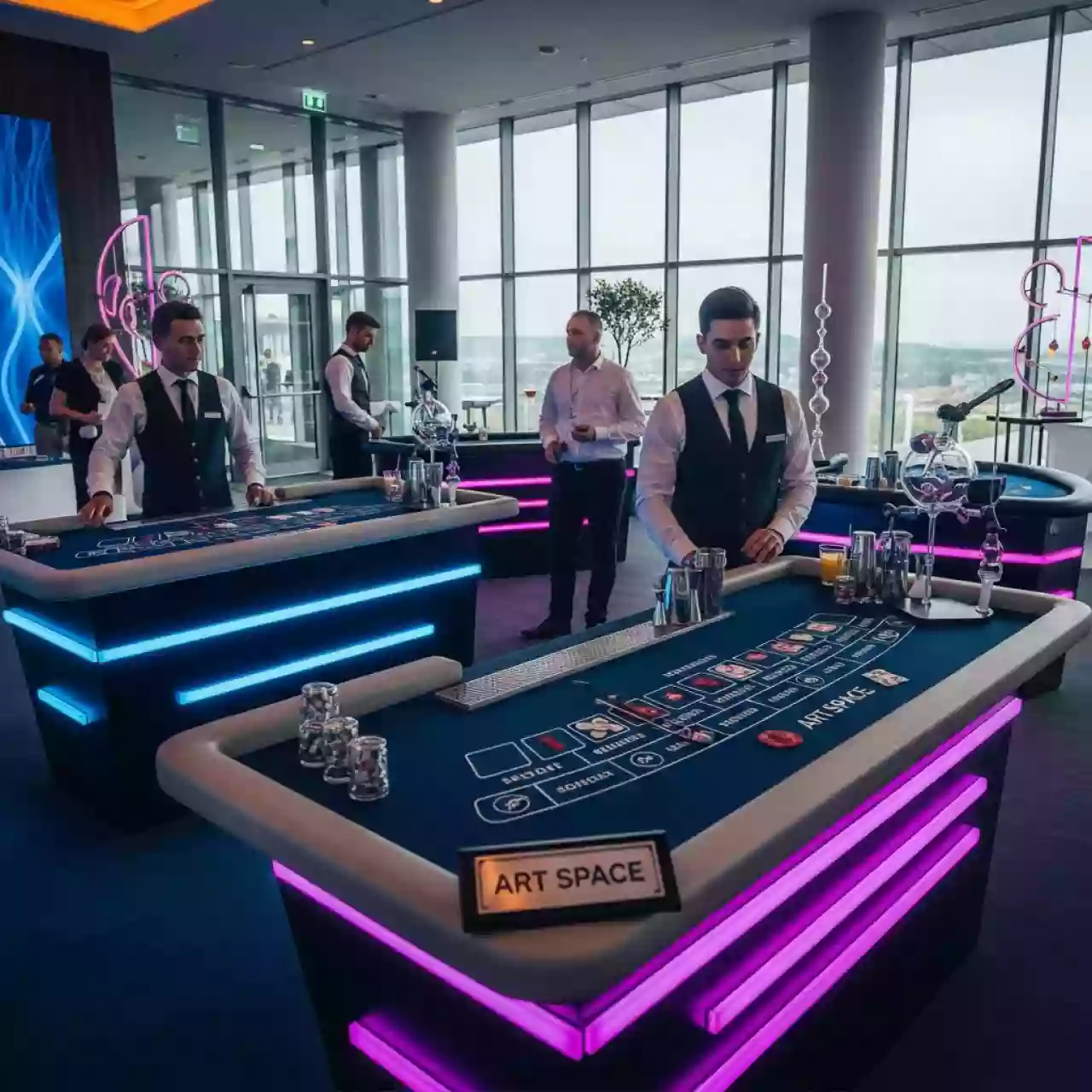 Аренда Кулинарное казино коктейльное в Radisson Blu Resort & Congress Centre — ART SPACE