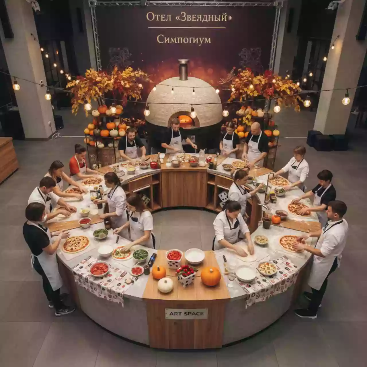 Аренда Кулинарное казино пицца в отеле «Звездный» — ART SPACE