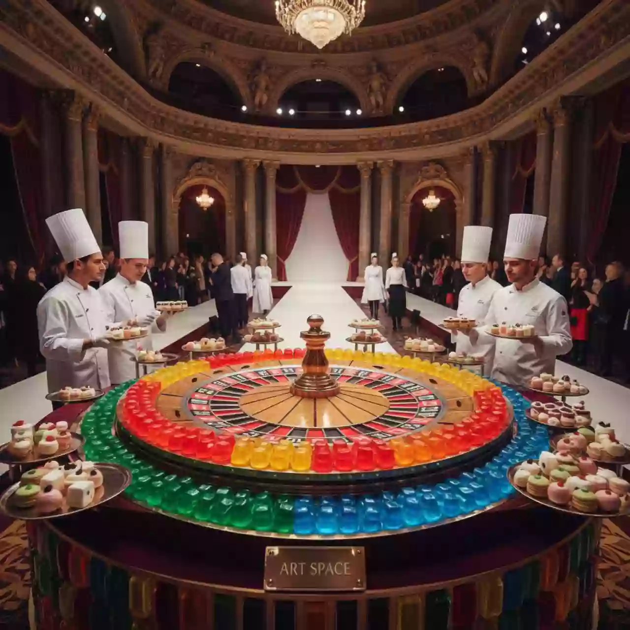 Аренда Кулинарное казино желейное в Зимнем театре — ART SPACE