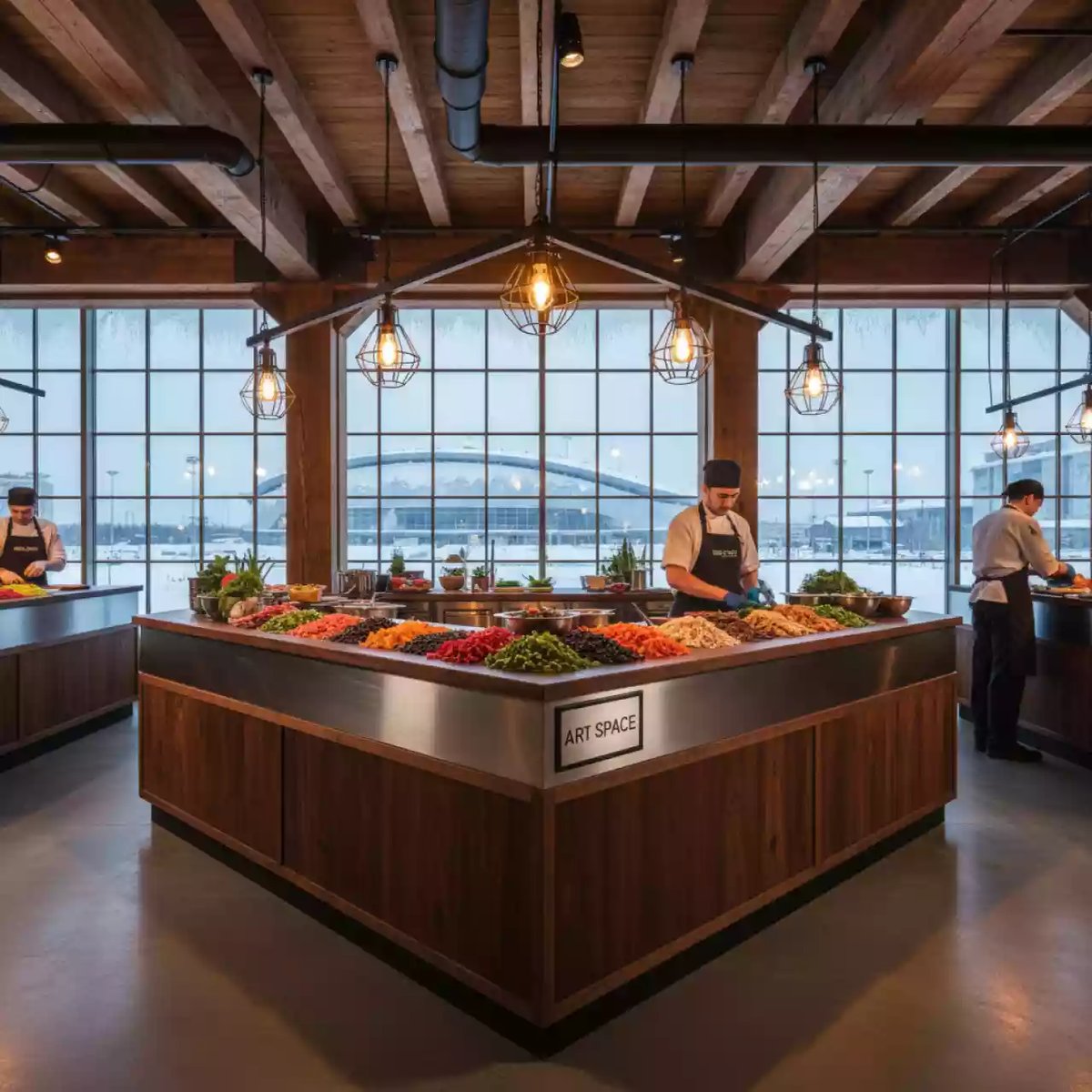 Аренда Кулинарный мастер класс буррито в ледовом дворце «Большой» — ART SPACE