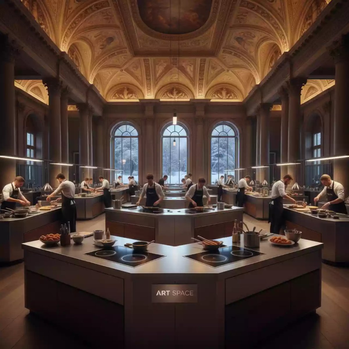 Аренда Кулинарный мастер класс хот доги в Зале органной и камерной музыки — ART SPACE