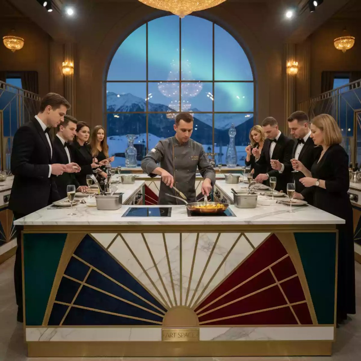 Аренда Кулинарный мастер класс картофель по деревенски в ледовом дворце «Роза Хутор» — ART SPACE