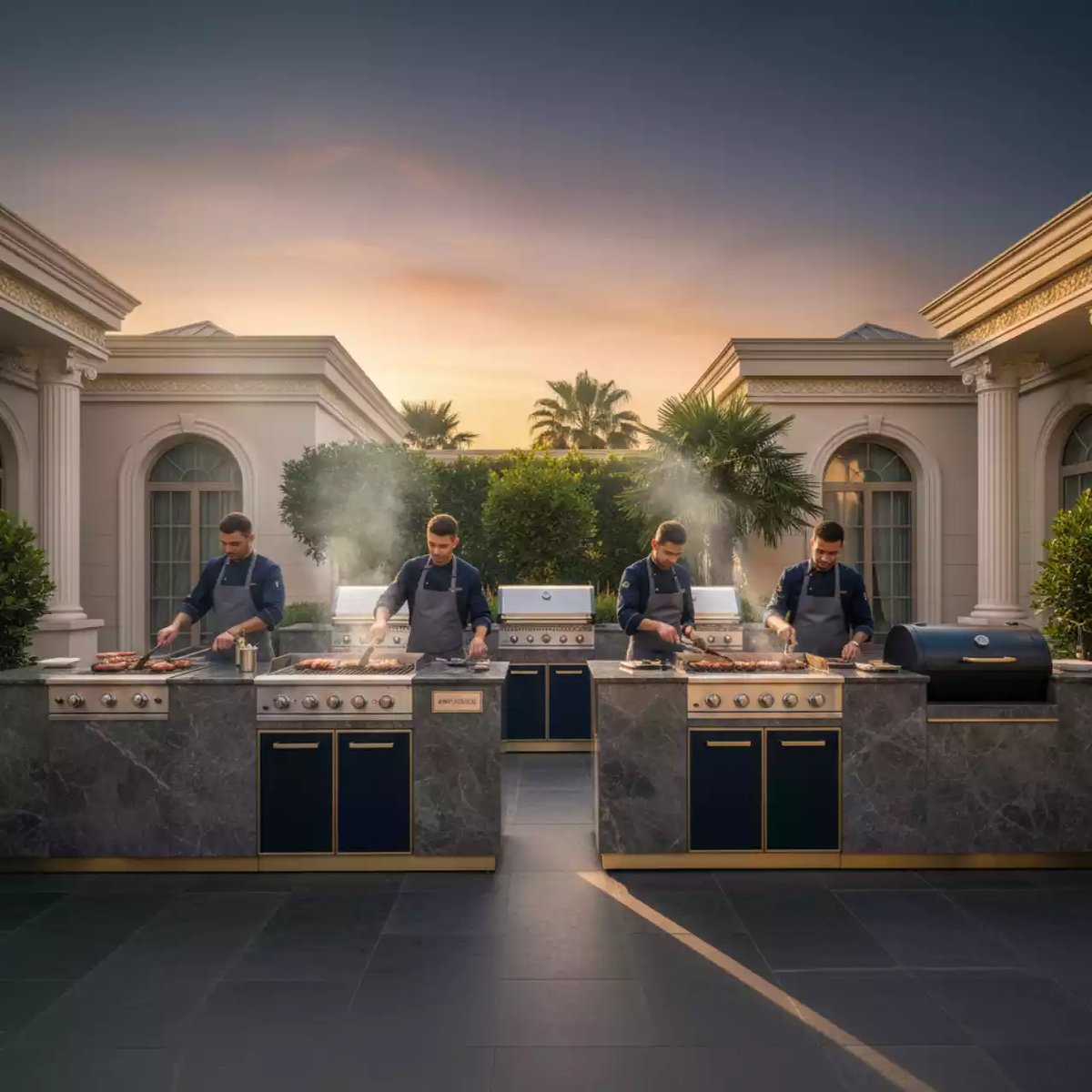 Аренда Кулинарный мастер класс колбаски гриль в Karat Resort — ART SPACE