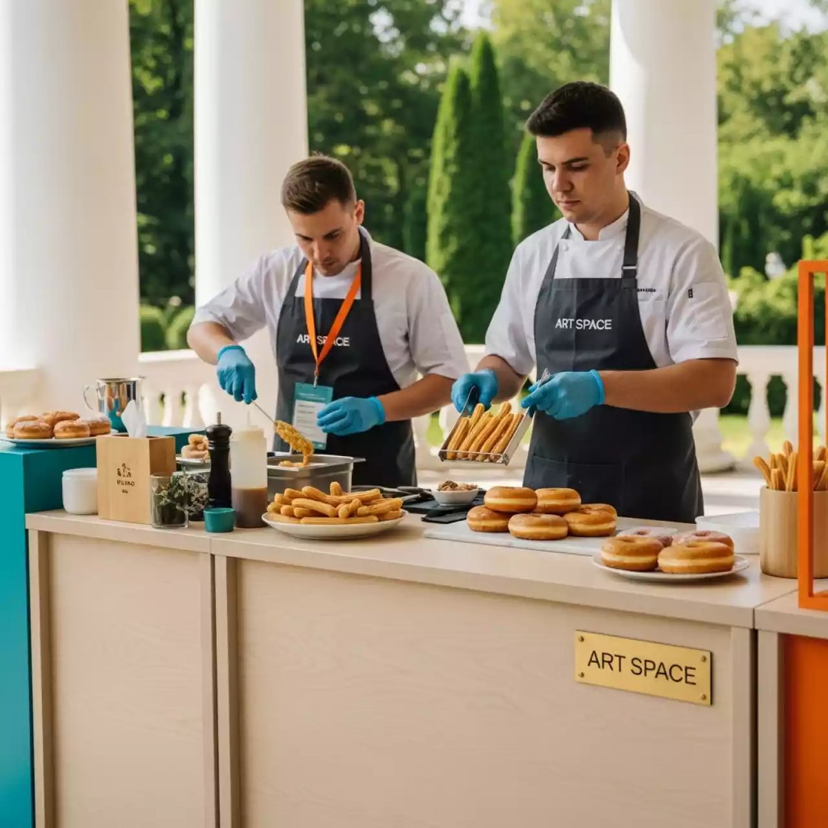 Аренда Кулинарный мастер класс пончик чуррос в санатории «Металлург» — ART SPACE