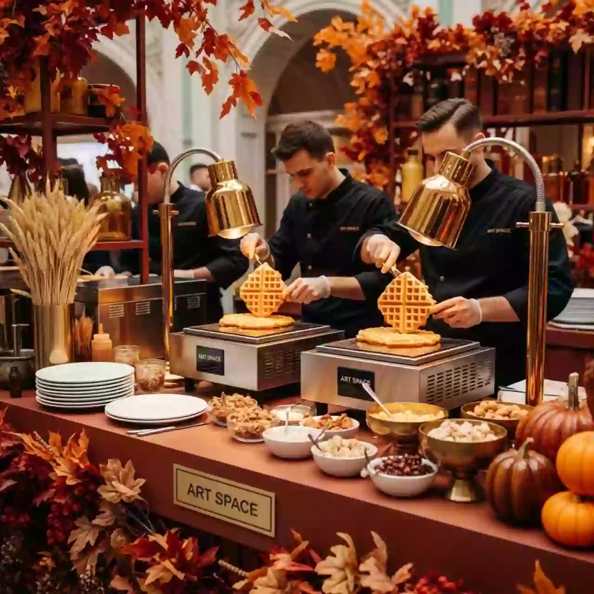Аренда Кулинарный мастер класс венские вафли в Ледовом дворце «Айсберг» — ART SPACE