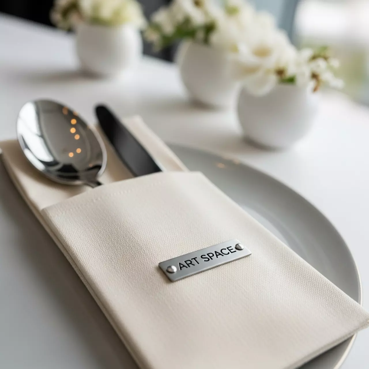 Аренда Куверт на 2 прибора ричард слоновая кость в комплексе Sea Galaxy — ART SPACE