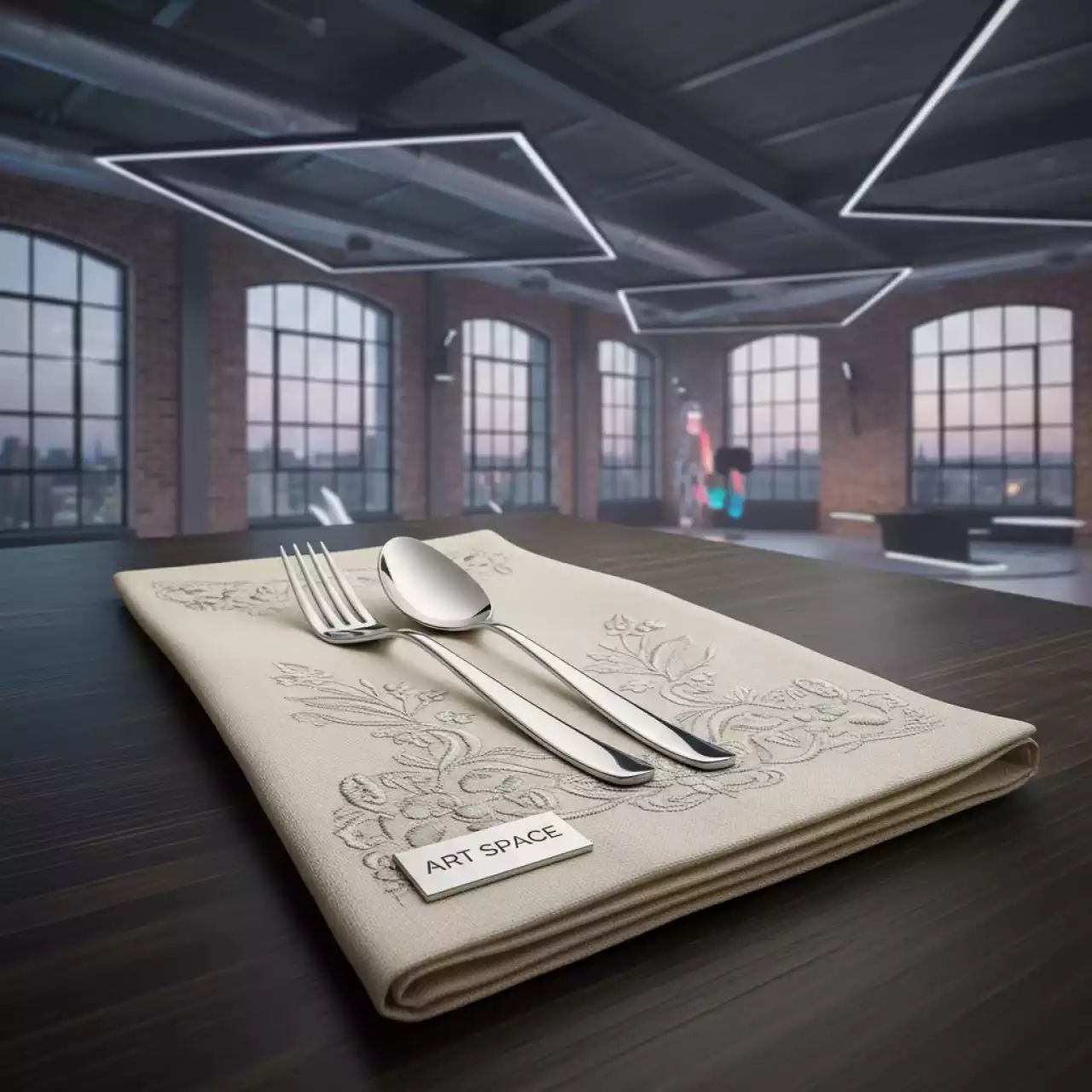 Аренда Куверт на 2 прибора ричард вензель слоновая кость в лофте «Студия 21» — ART SPACE